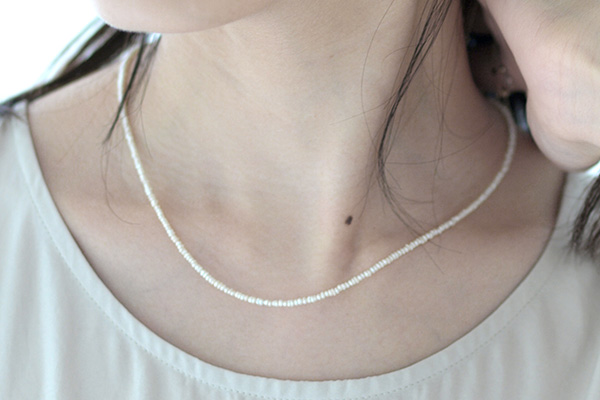 超小粒。希少価値の高いパールをふんだんに。