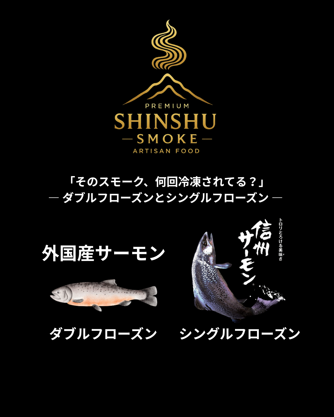 「そのスモーク、何回冷凍されてる？」