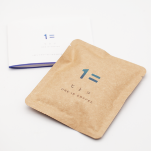 ヒトツコーヒーの小さなご紹介~デザイン🖌~