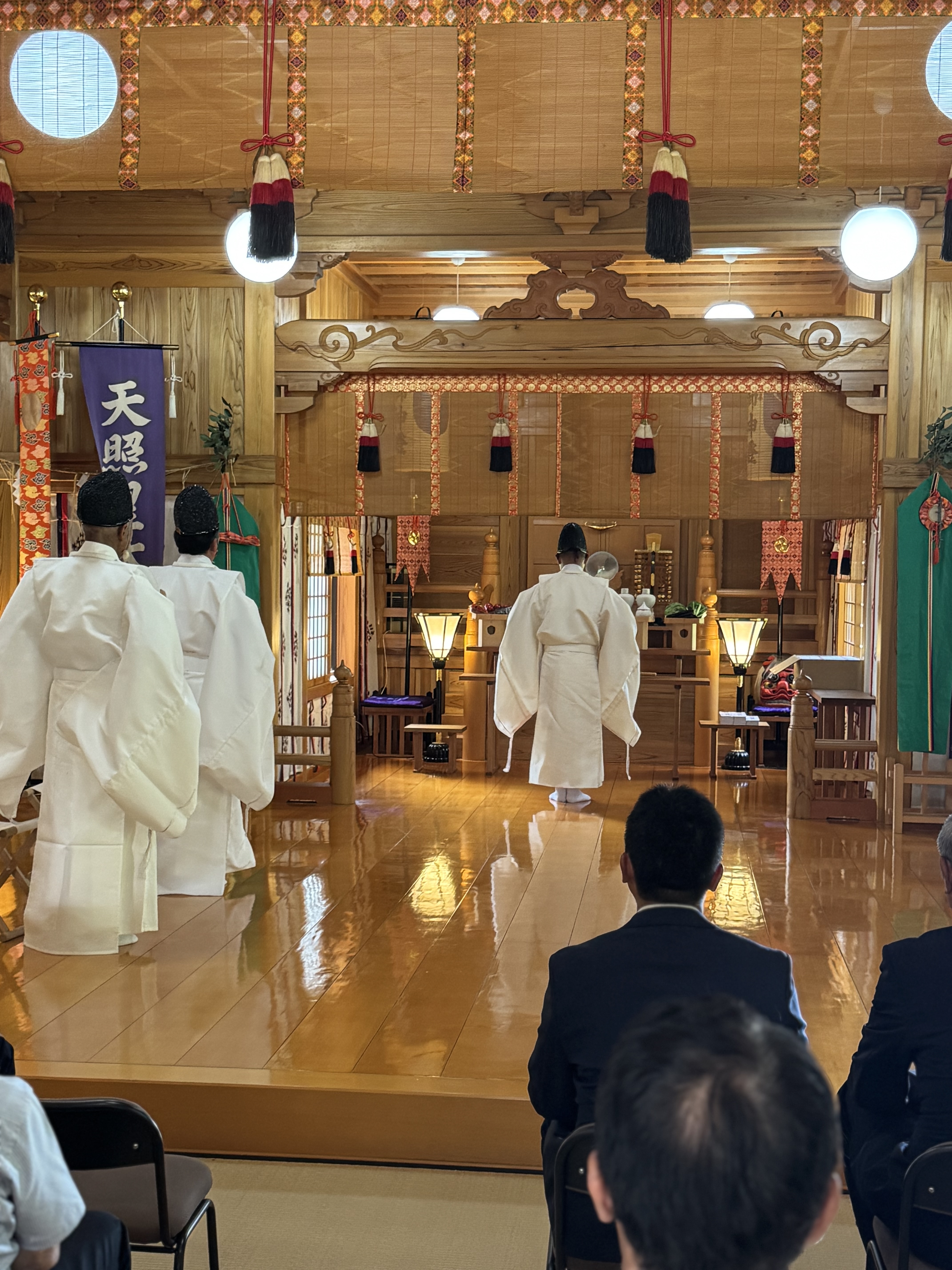 宮司就任奉告祭ならびに夏越の合同大祓式を執り行いました