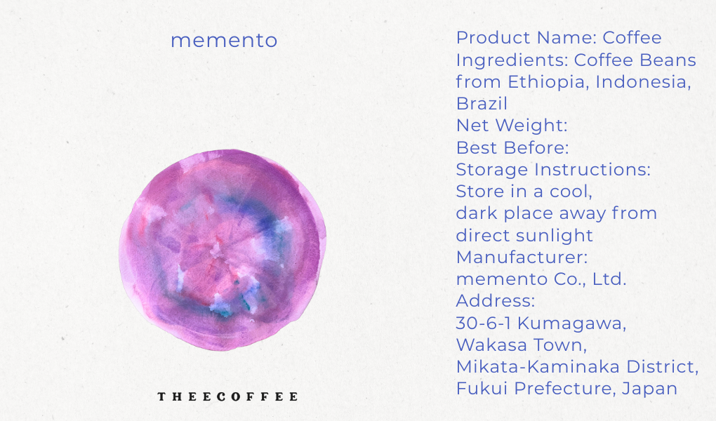 Original Blend "memento"