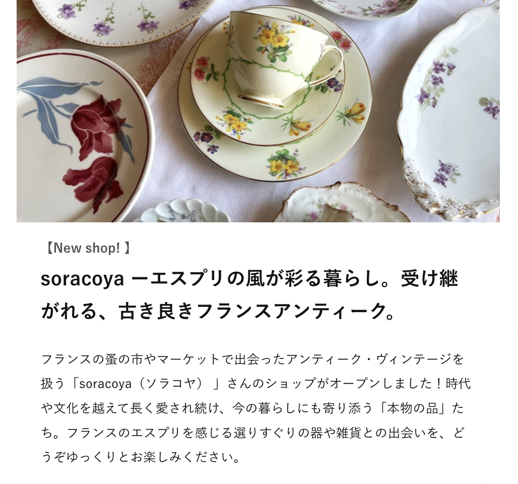 マーケットプレイスiichiの特集に取り上げられました🕊
