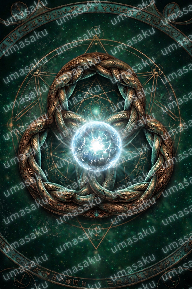 🐍【新登場】ウロボロスステッカー 販売開始!