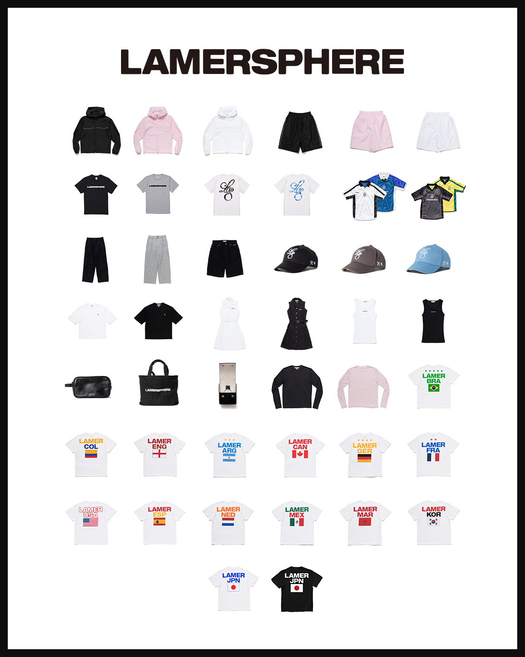 LAMERSPHERE '26 SUMMER POPUP 販売アイテムについてのお知らせ