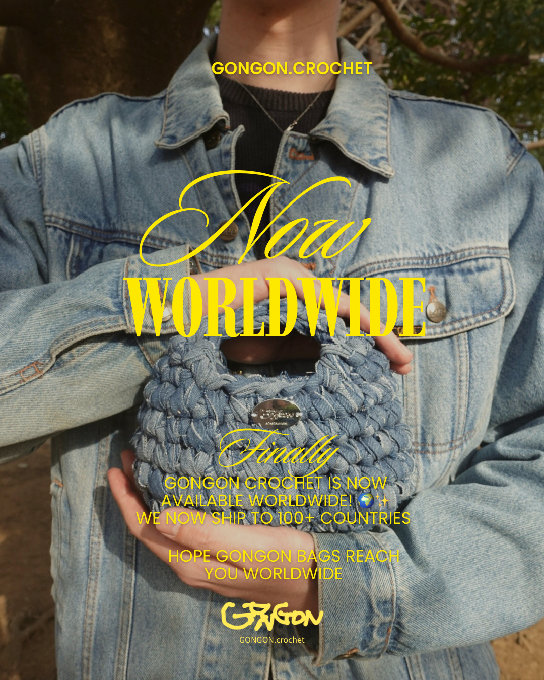 ついに…GONGON.crochet 海外発送がスタートしました！🌍✈️