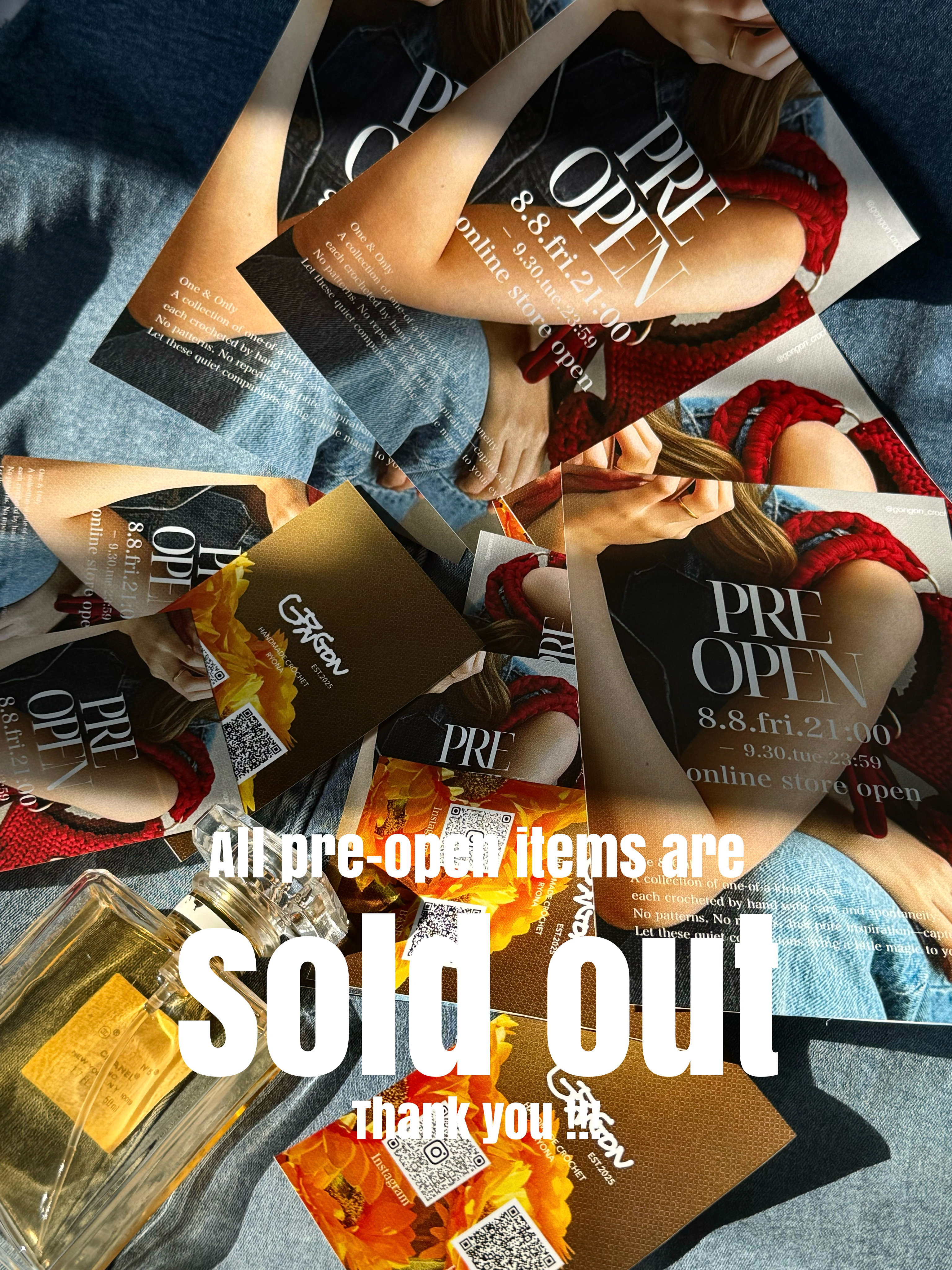 Pre Open collection 【Thank you, SOLD OUT】🌻