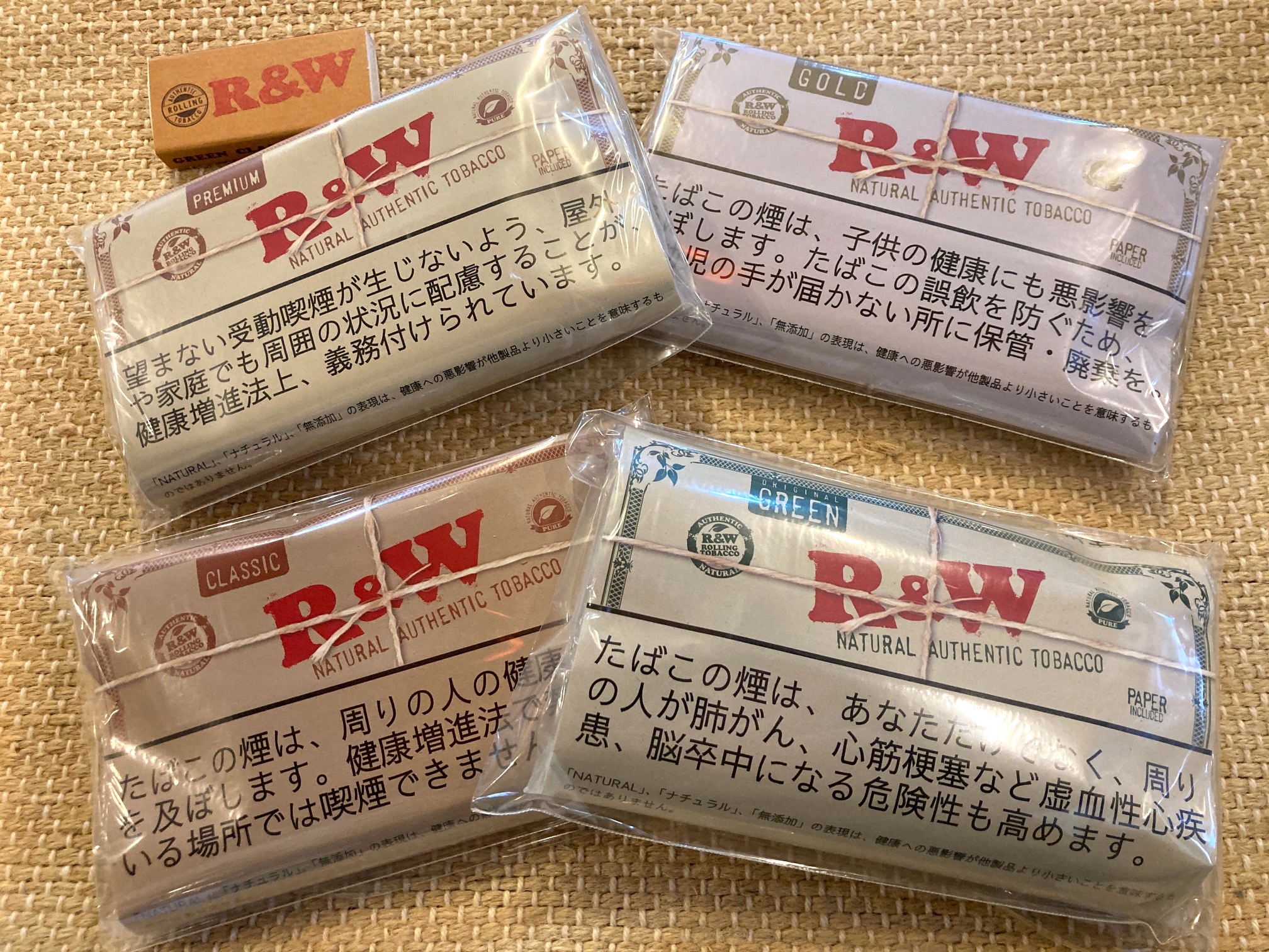 RAW 無添加たばこ 再入荷！
