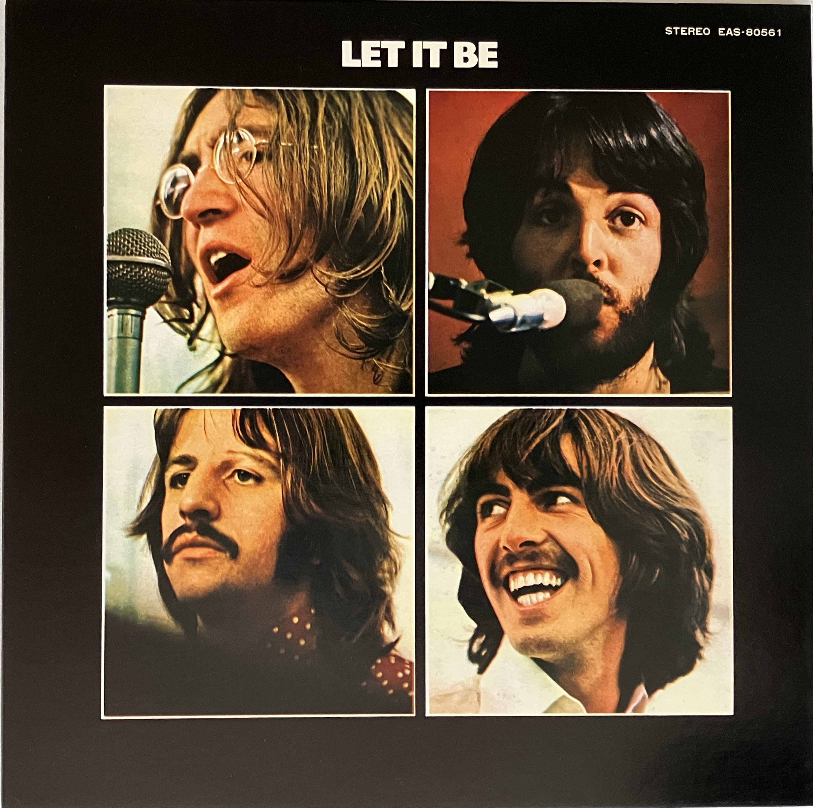 ＜おすすめジャケット・アート＞ 🎼🖤 Let It Be（1970） The Beatles
