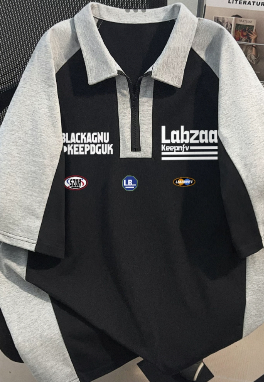 【オーバーサイズポロシャツ】