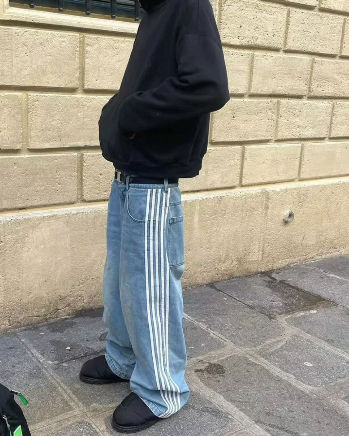 🔥ストリートサイドラインのパンツ。