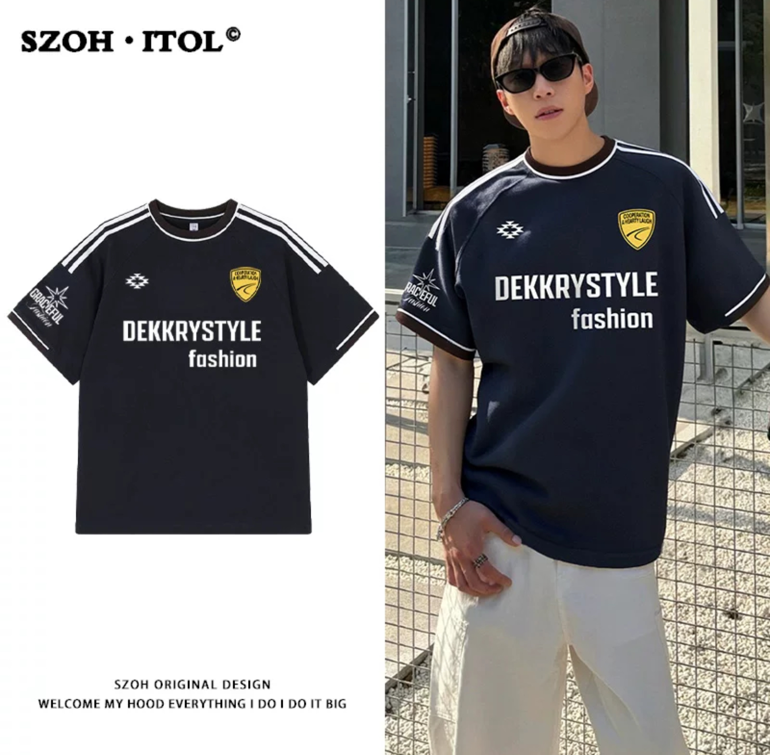 スポーツライクTシャツ登場