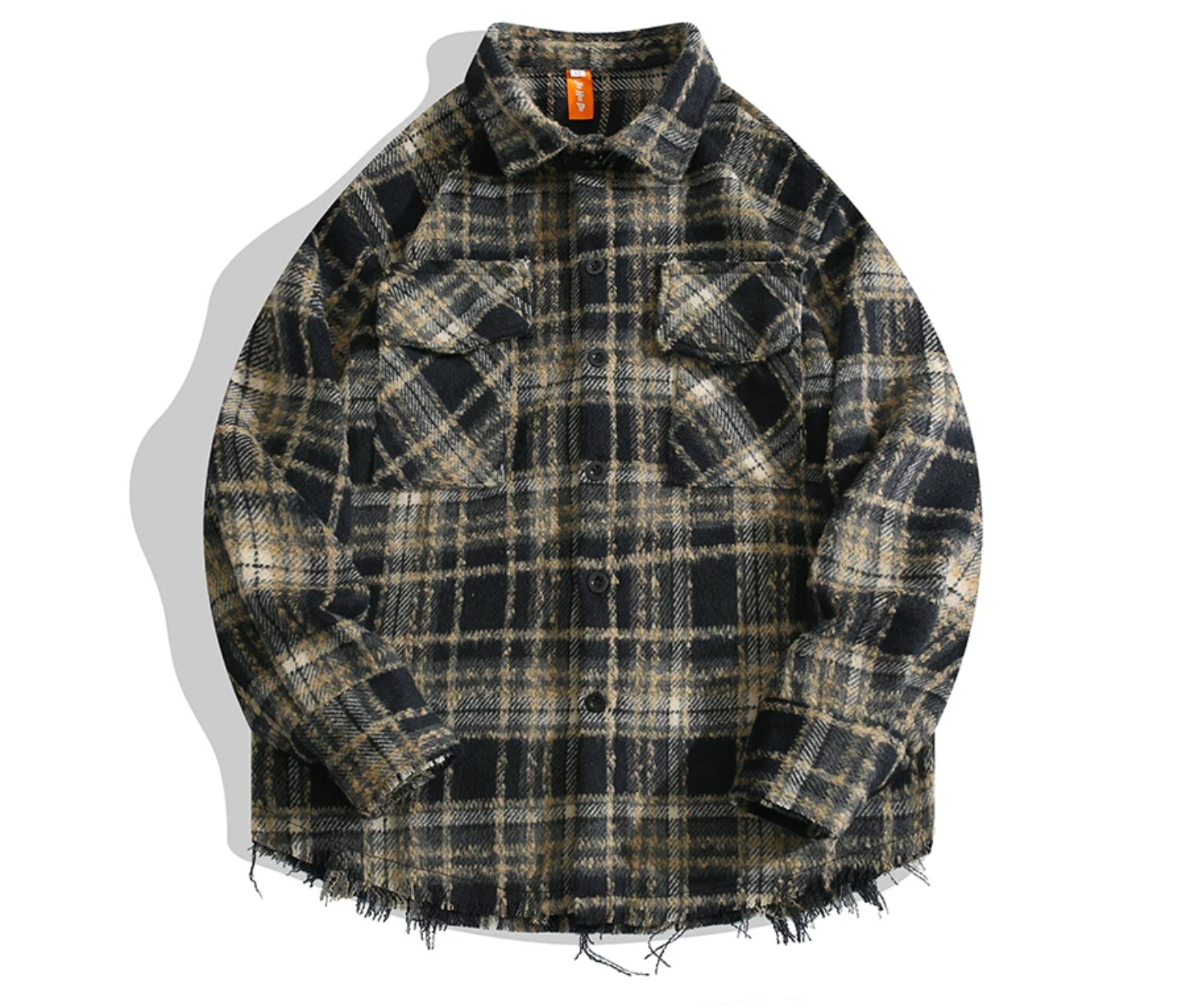 チェックシャツ