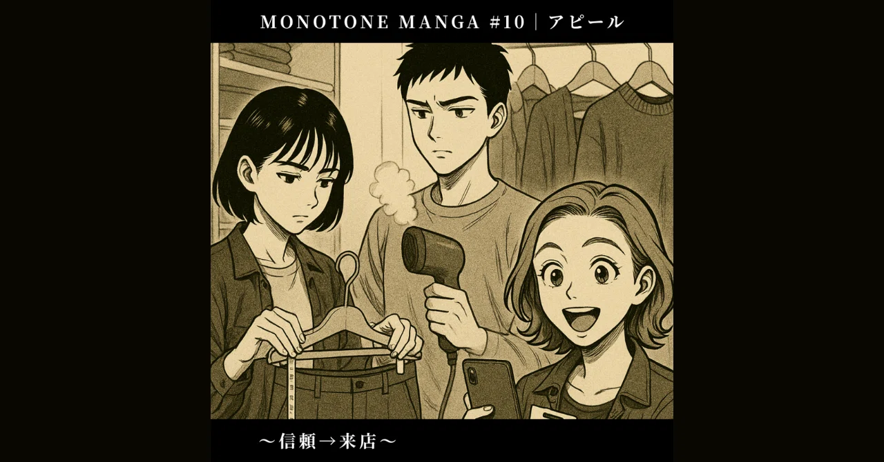 第10話|アピール-信頼→来店-