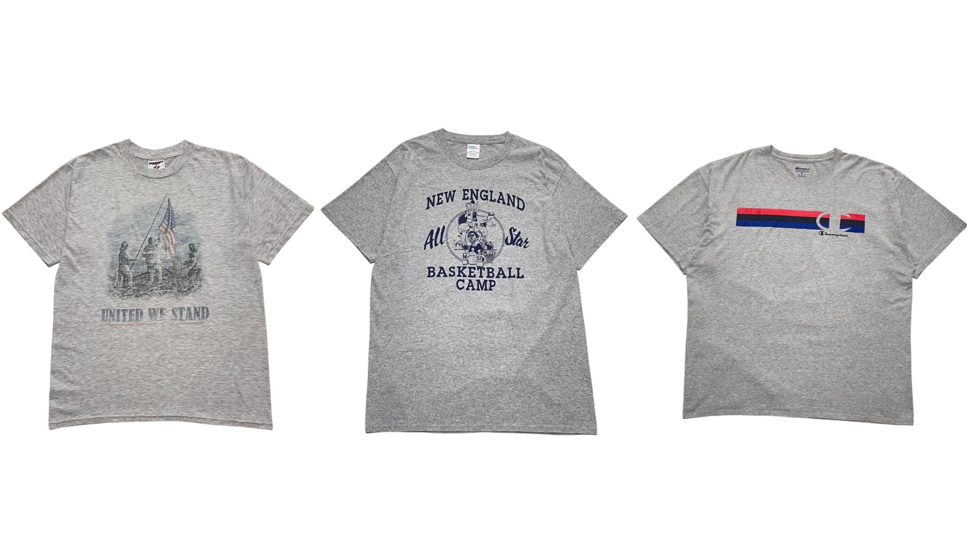 【商品紹介】グレーTシャツはサイズ感で選ぶ|白より落ち着き、黒より軽く見える古着Tシャツ