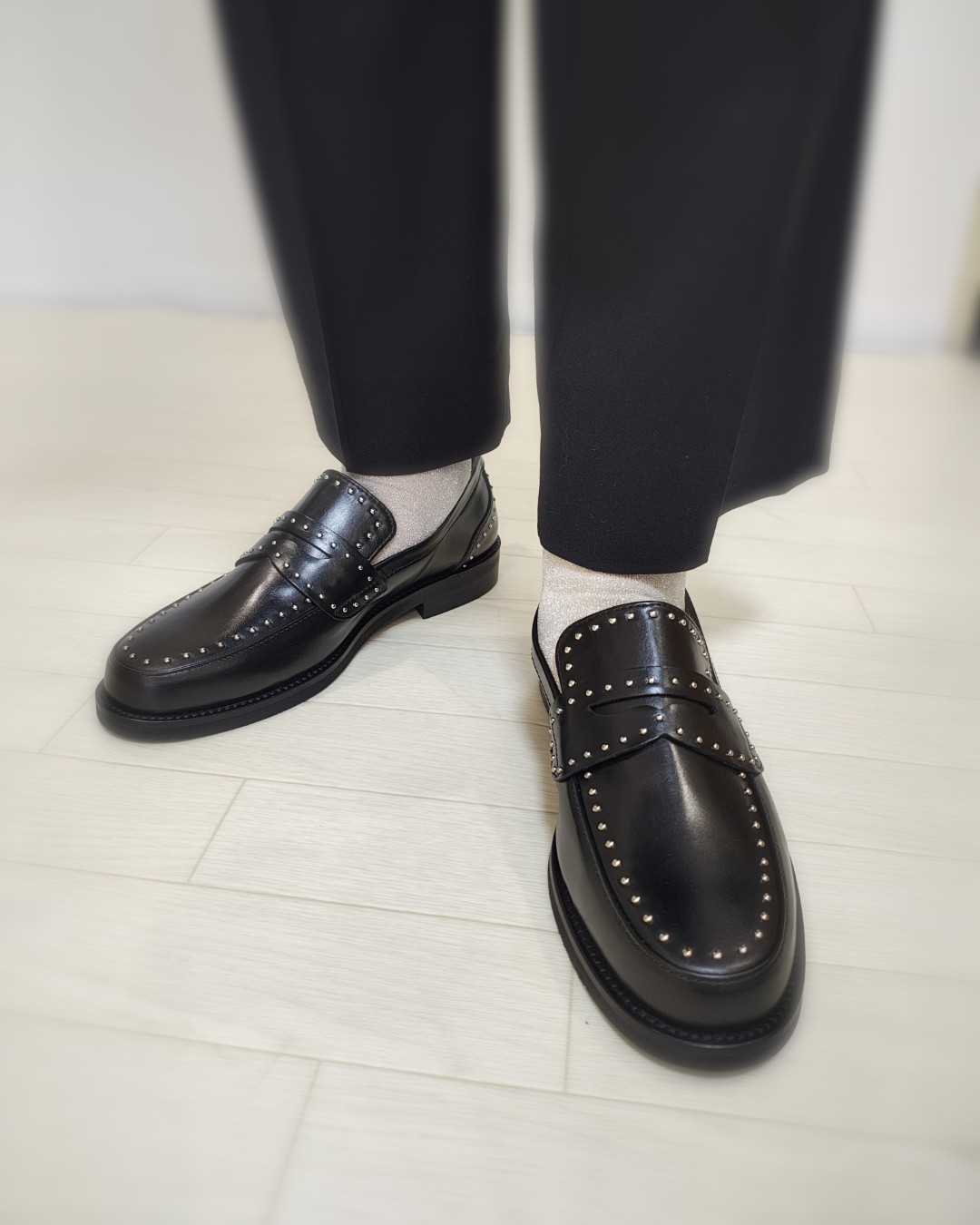 デイリーに活躍してくれるスタッズローファー