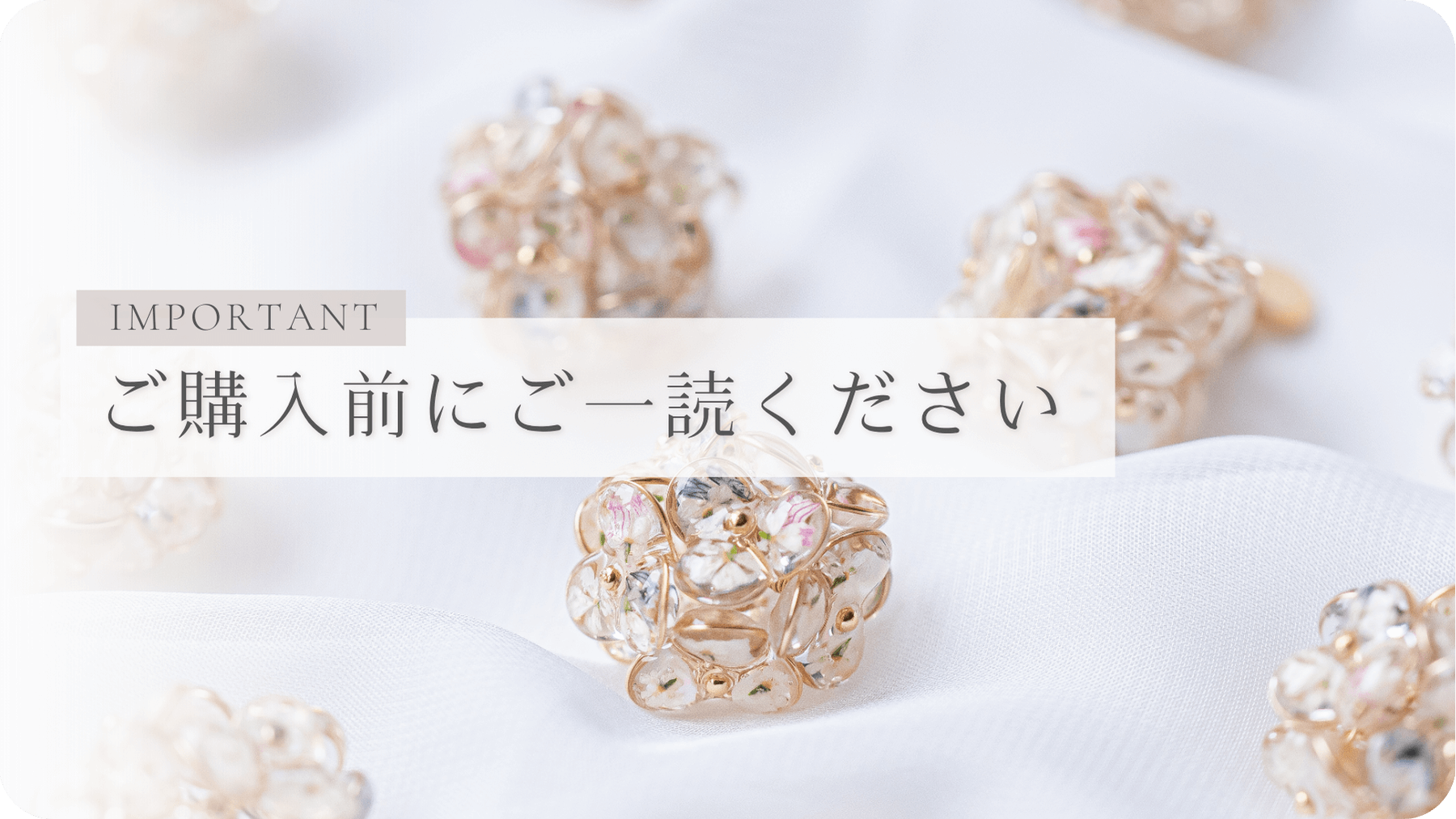 【ご購入前にご一読ください】