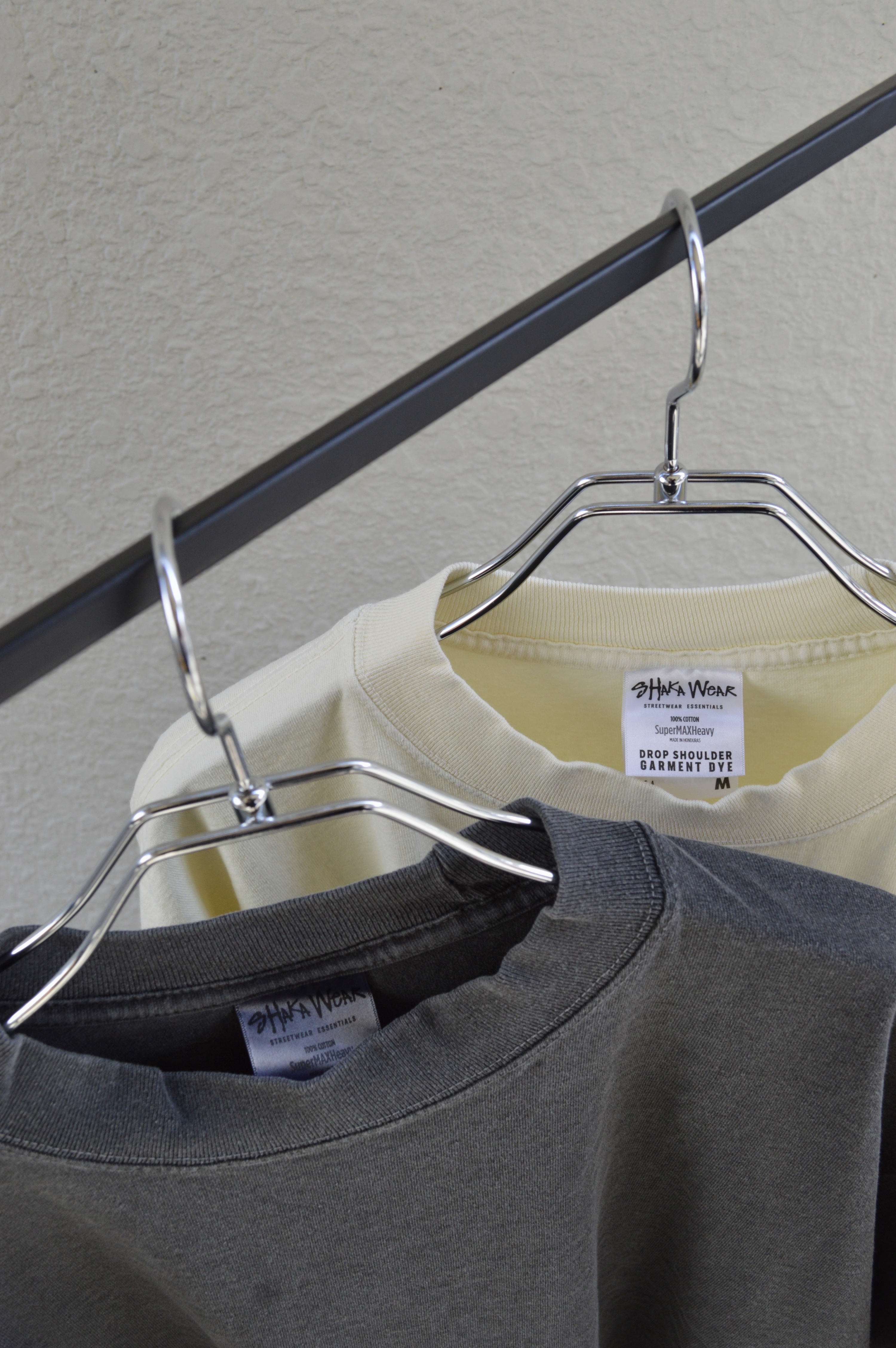 SHAKA WEAR USA garment dye drop fit tee restock
