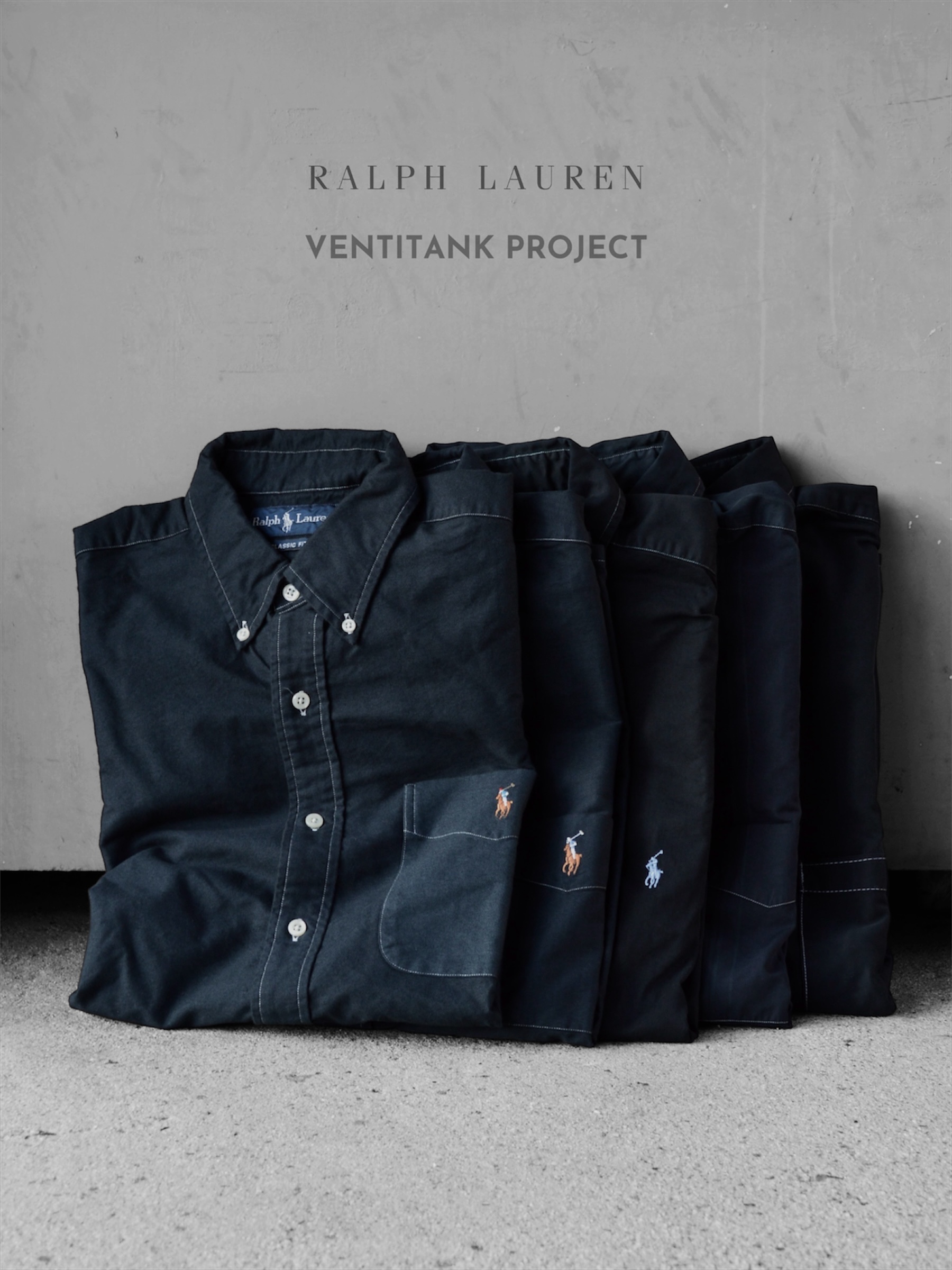 《VTP Old PRL Dyed Black & Custom Remade》