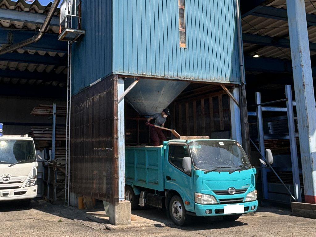 木材のサステナブル おがくず回収