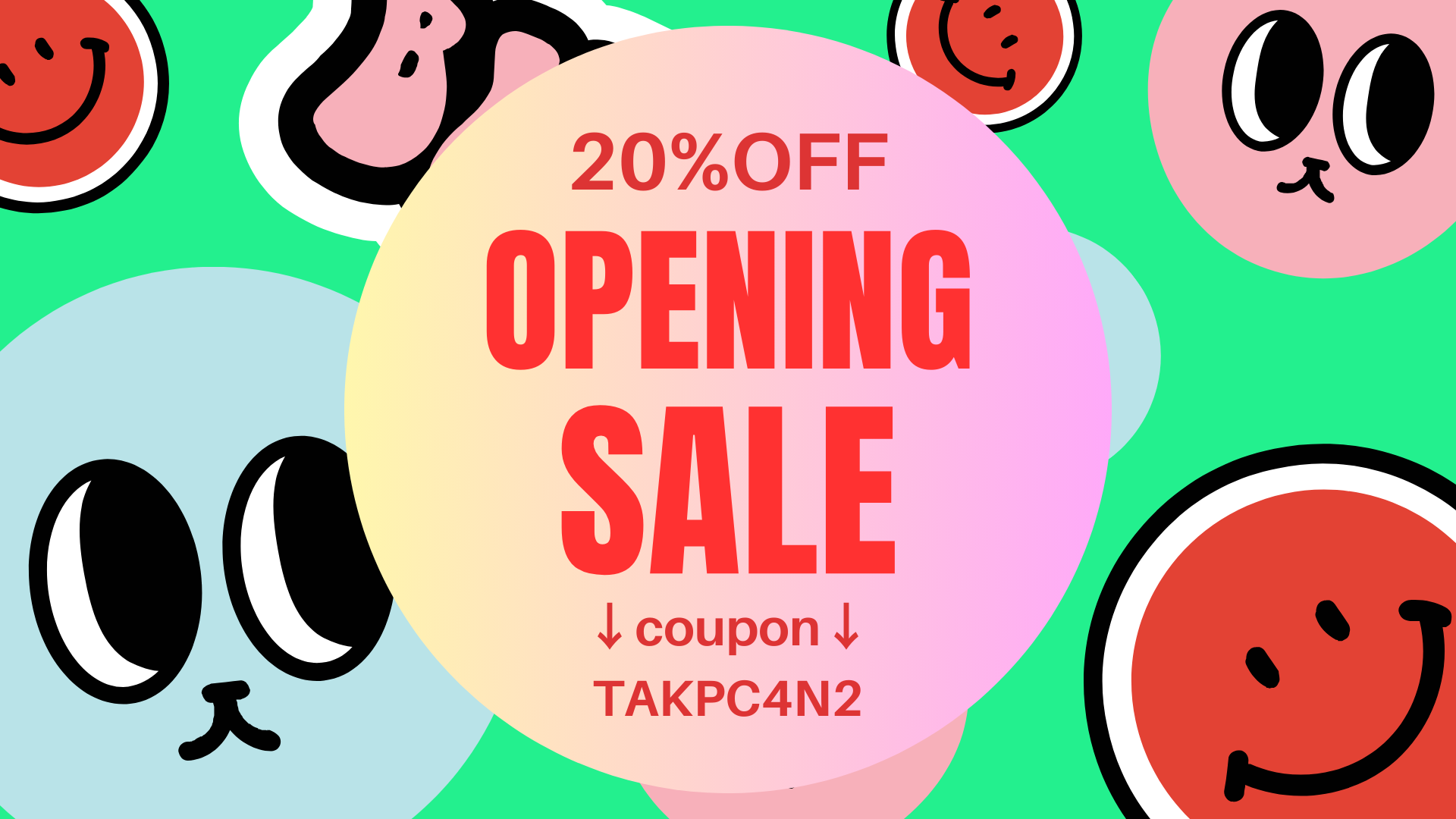 OPENIG SALE COUPON