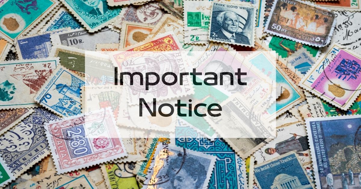 📢 海外倉庫休業に伴う発送についてのお知らせ