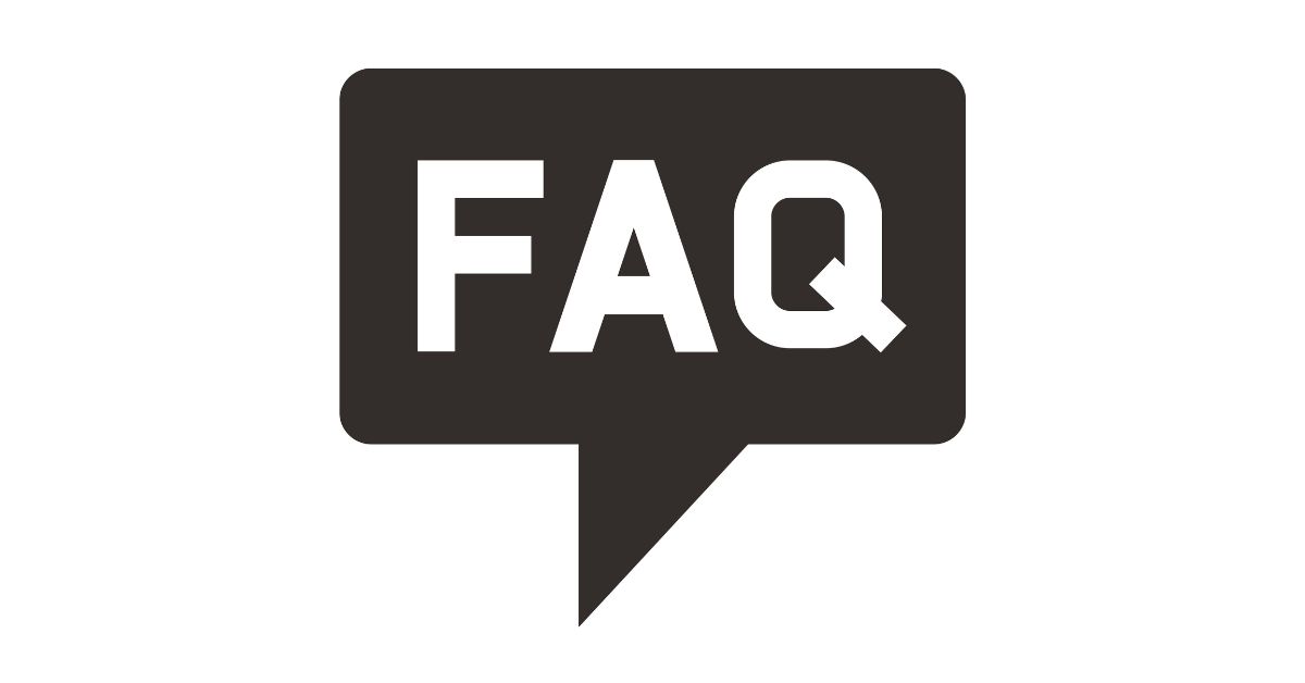 【 FAQ 】よくあるお問い合わせ