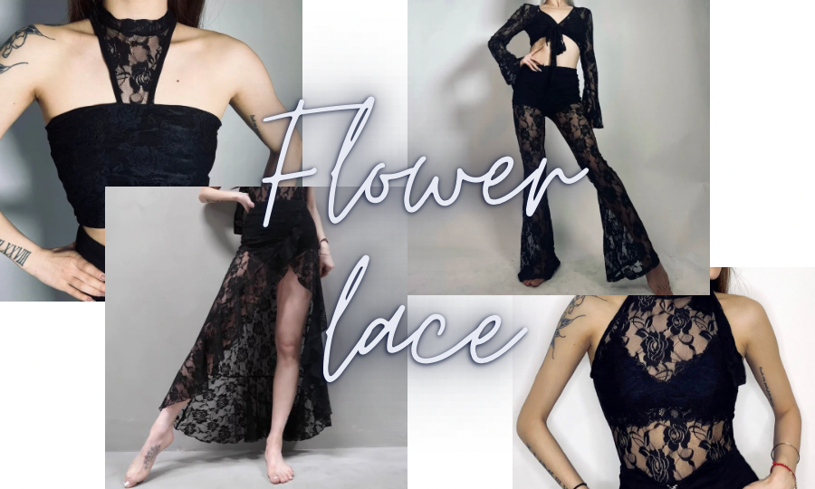 花柄レースの衣装を入荷しました!