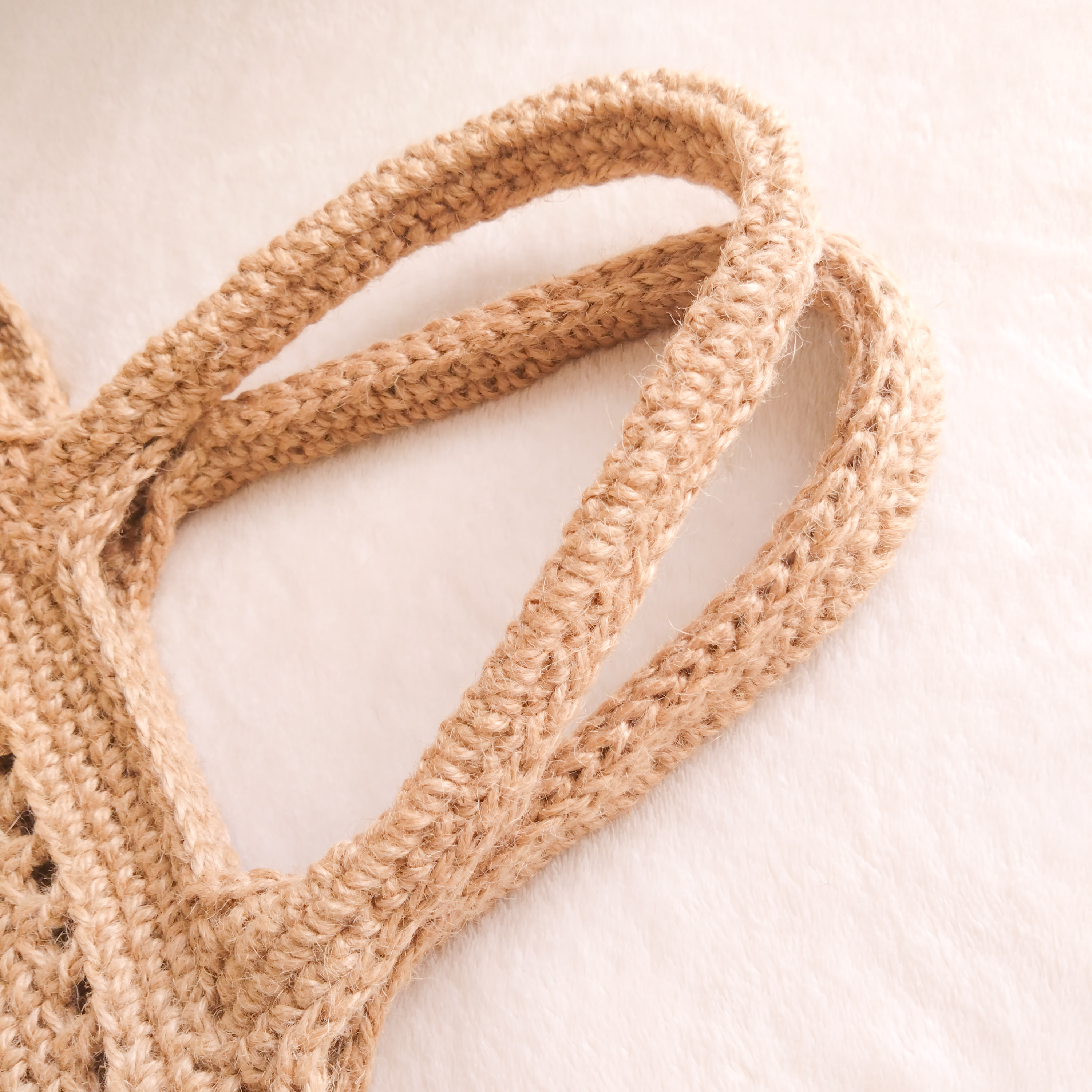 麻紐バッグ〜こだわりの持ち手編み〜