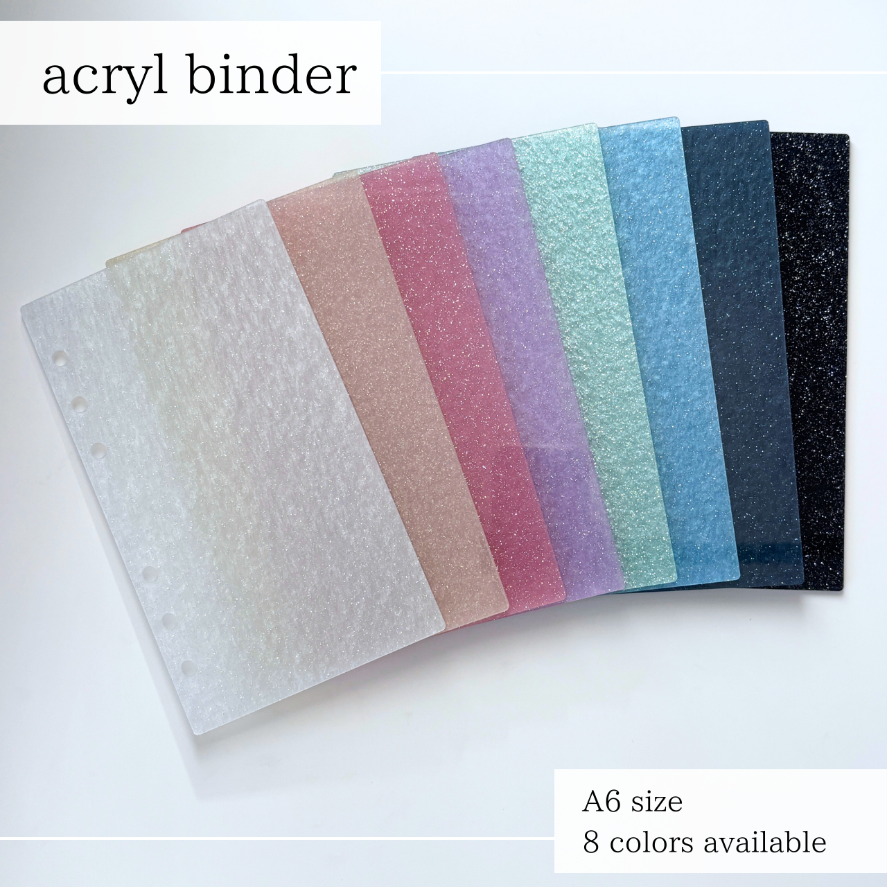 new binder & customize refill ˳✧