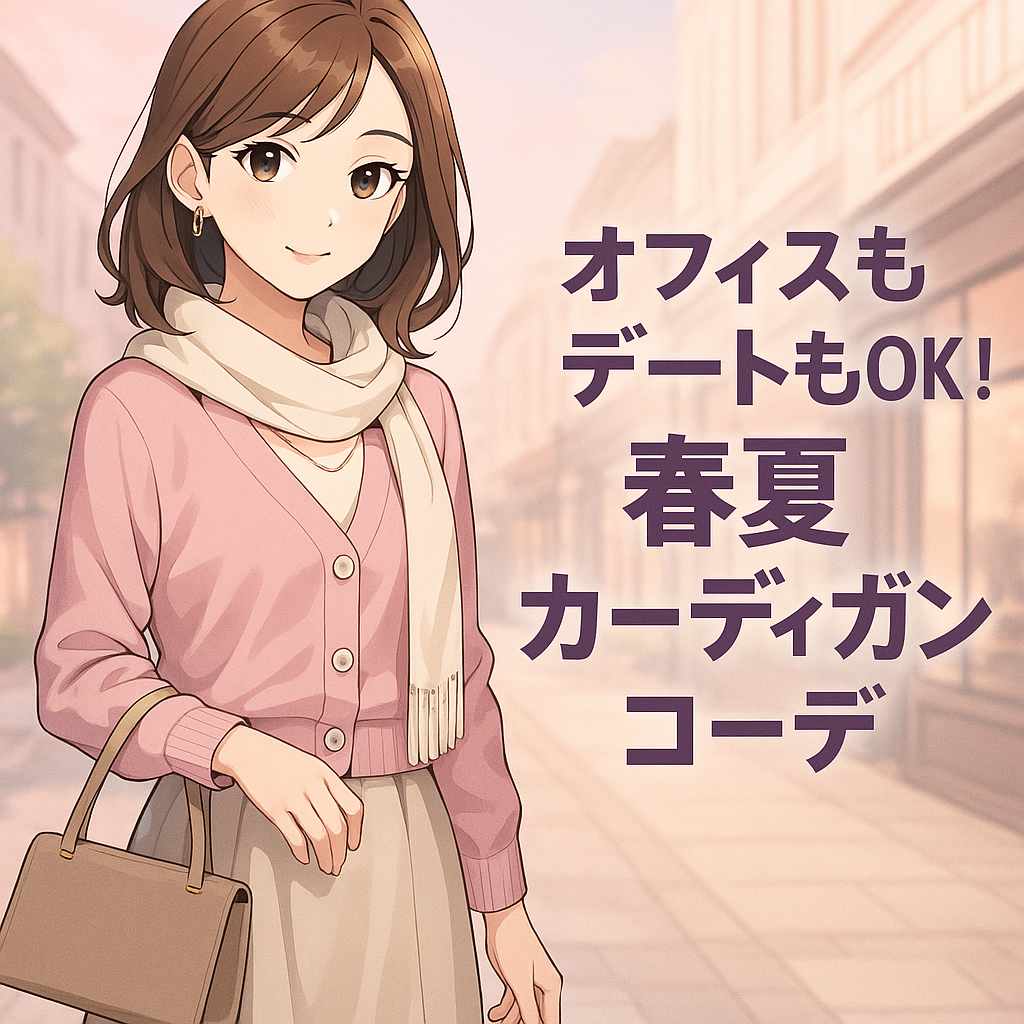 【シーン別】オフィス・デート・旅行で使えるカーディガンコーデ集！