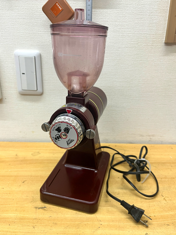 ナイスカットミル（レッド）の修理依頼（千葉県I様）