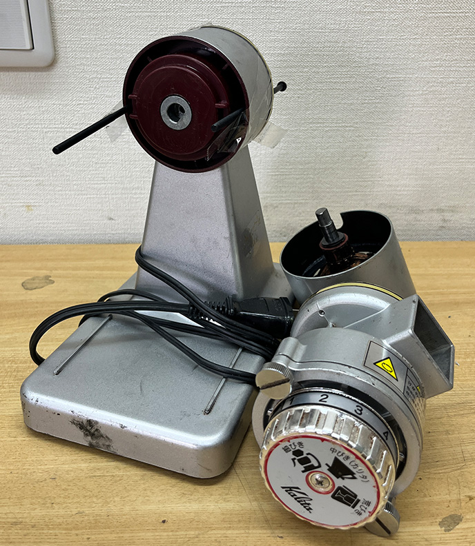 ナイスカットミル（シルバー）の修理依頼(愛知県N様)