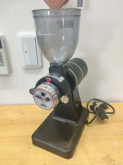 ナイスカットミル（ブラック）の修理依頼（神奈川県S様）