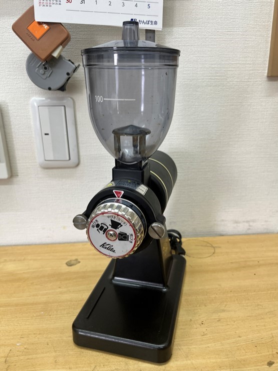 ナイスカットミル（ブラック）の修理依頼（北海道K様）
