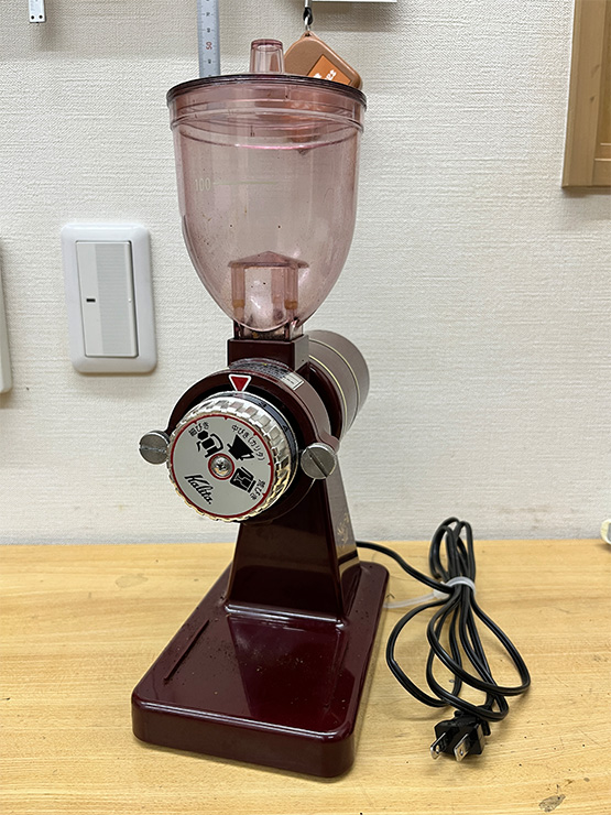 ナイスカットミル（レッド）の修理依頼（千葉県N様）