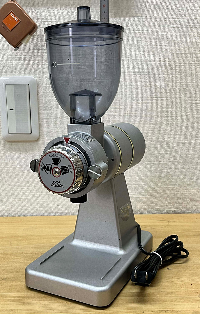 ナイスカットミル(シルバー)の修理依頼(群馬県W様)