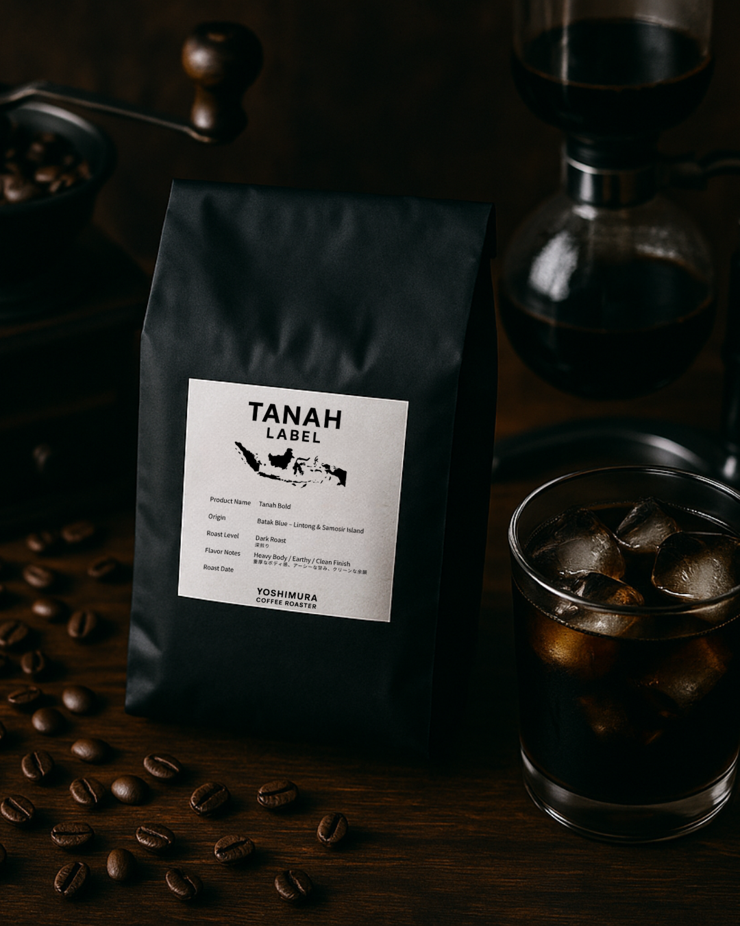 TANAHレーベル、今日のあなたに寄り添う一杯を。