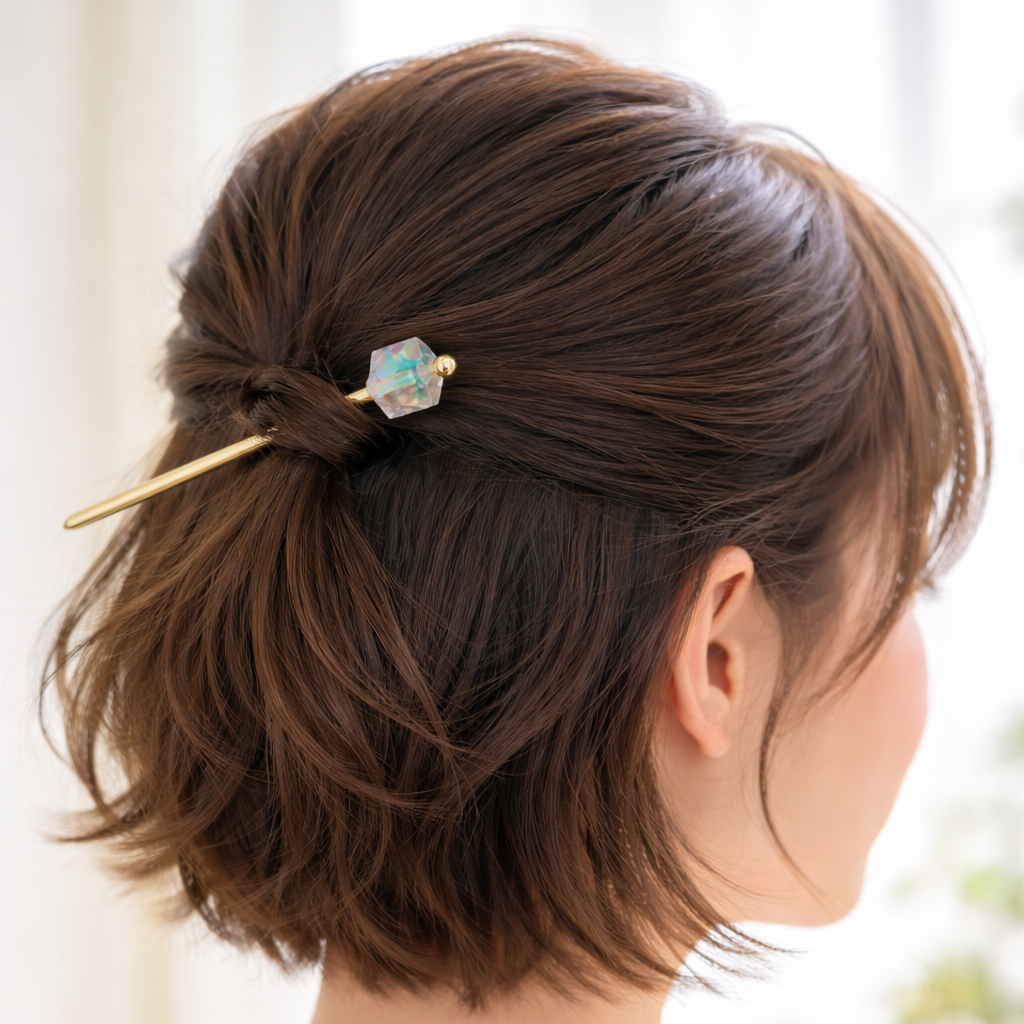 ショート・ボブでも大丈夫！長さ別・かんざしの使い方完全ガイド