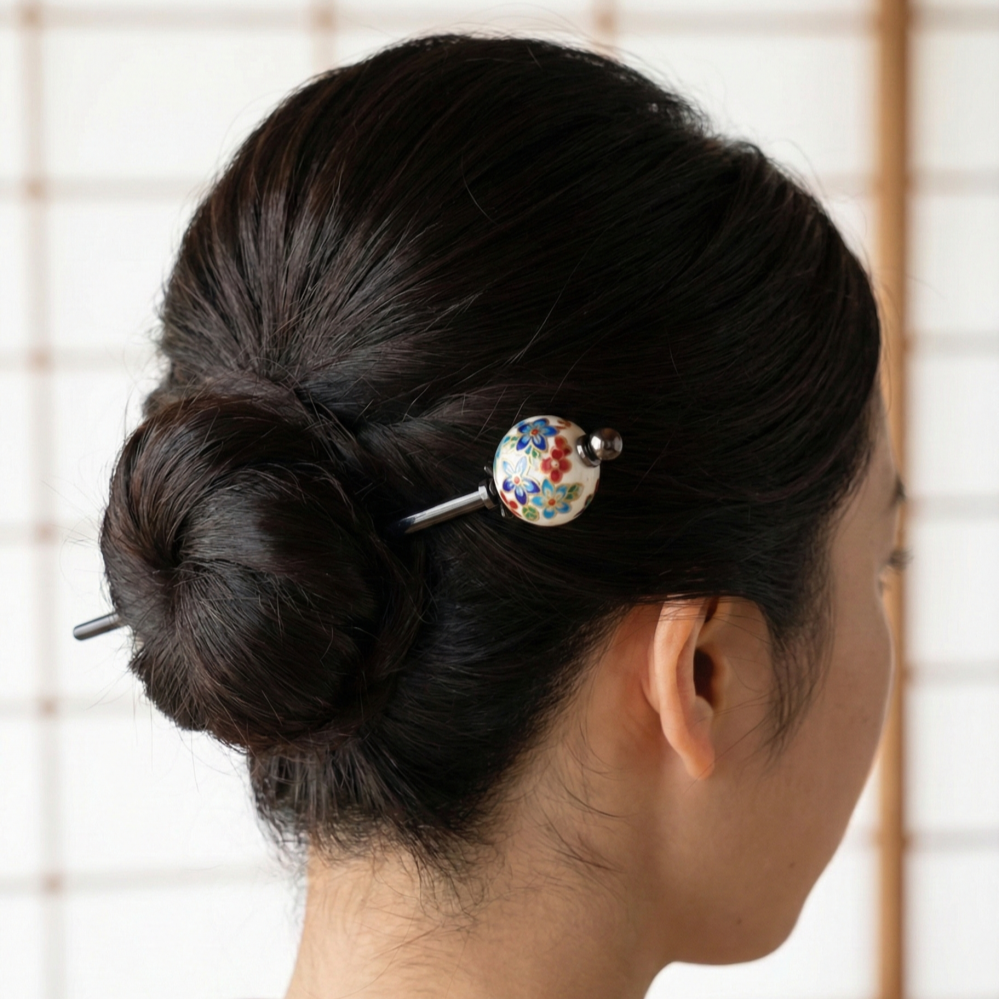 慣れれば10秒！かんざし1本で「こなれ感」を作るまとめ髪のマスターガイド