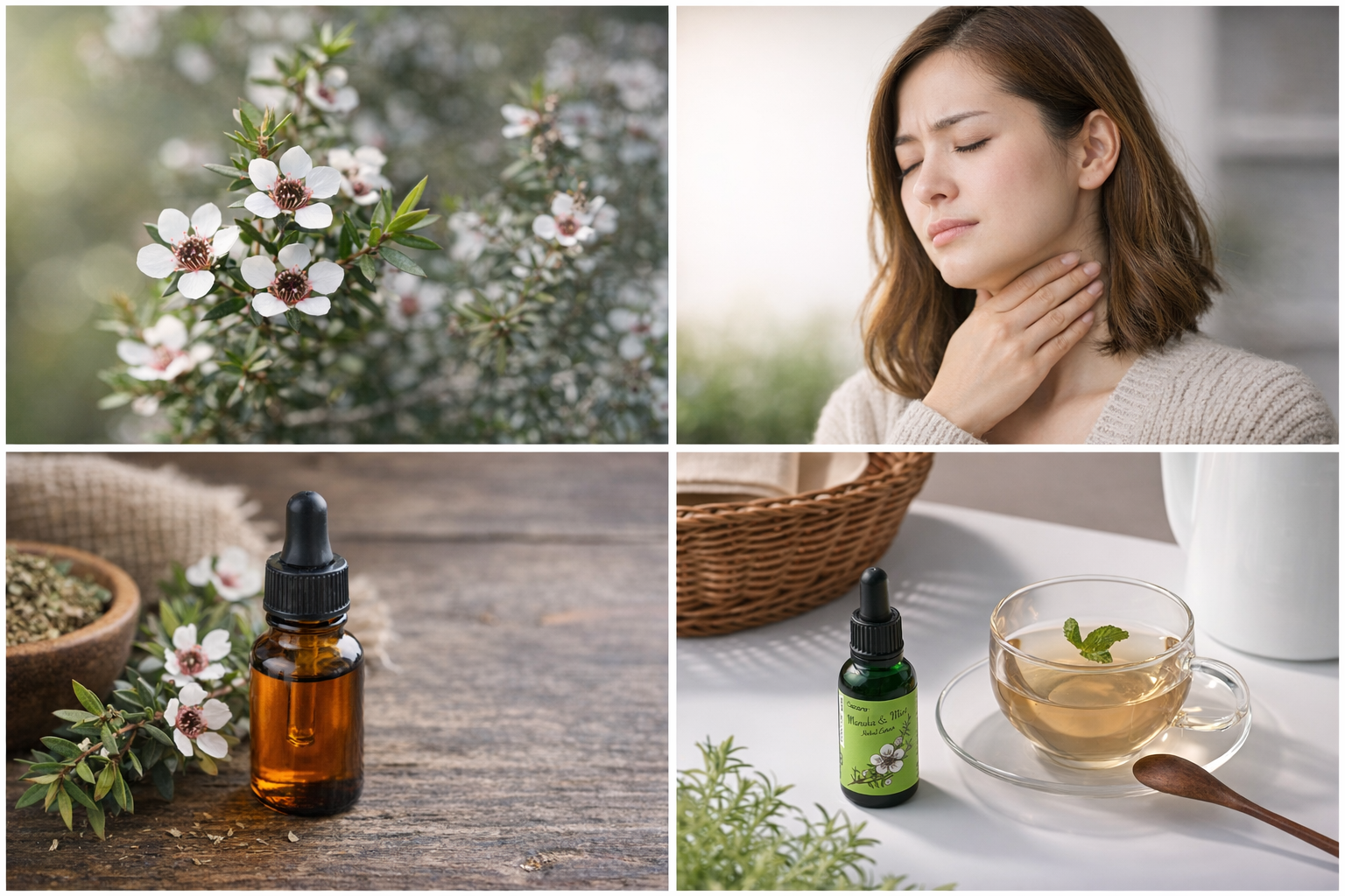 マヌカが喉ケアに向いている理由を科学的に解説