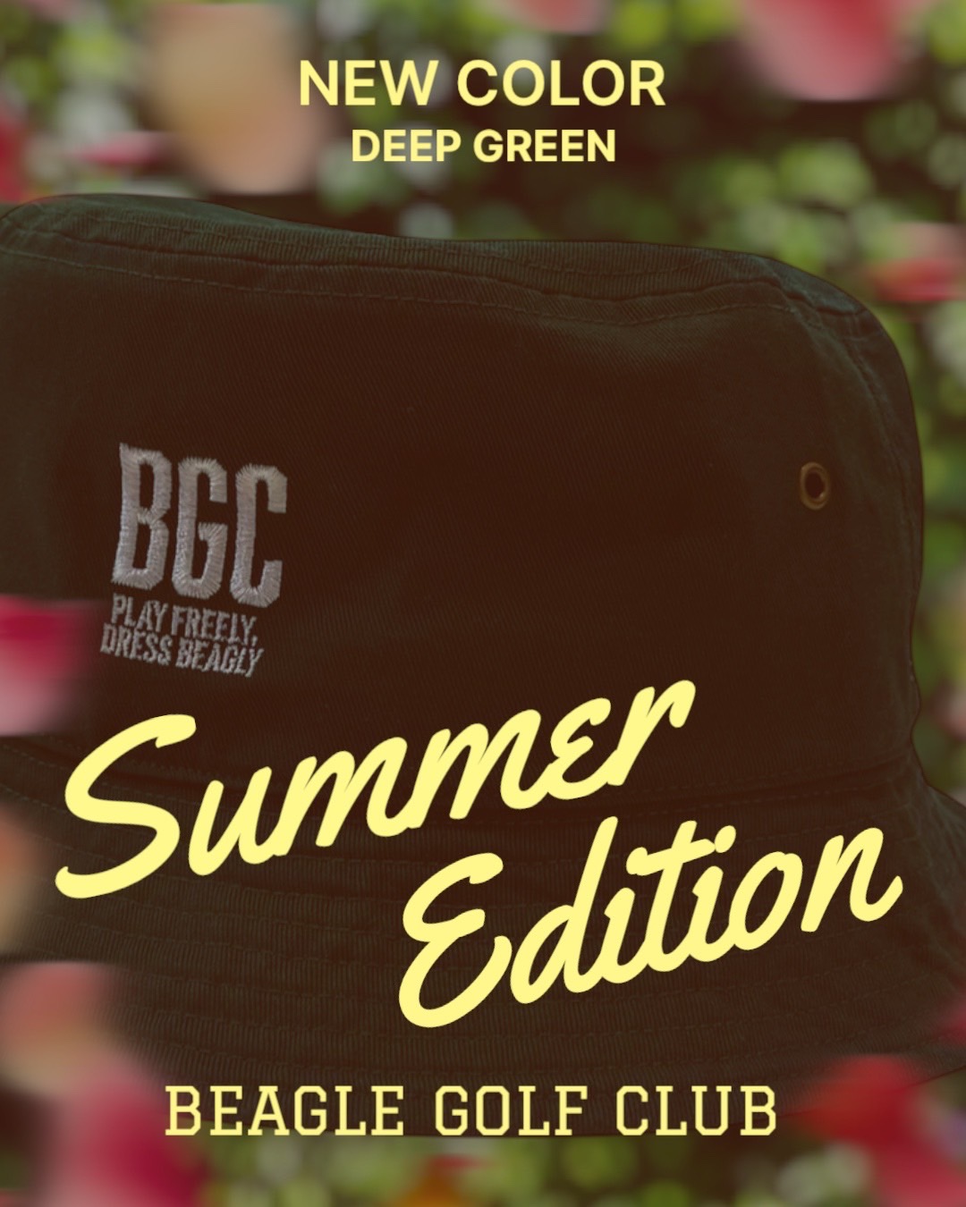 #2【人気バケハに新色登場】グリーンで夏を遊ぶ