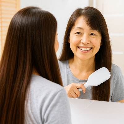 きれいな髪と健康の秘密。テラヘルツの力で毎日のケアを変える