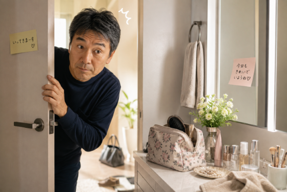 テラおじ日記①　妻が出かけた5分後。