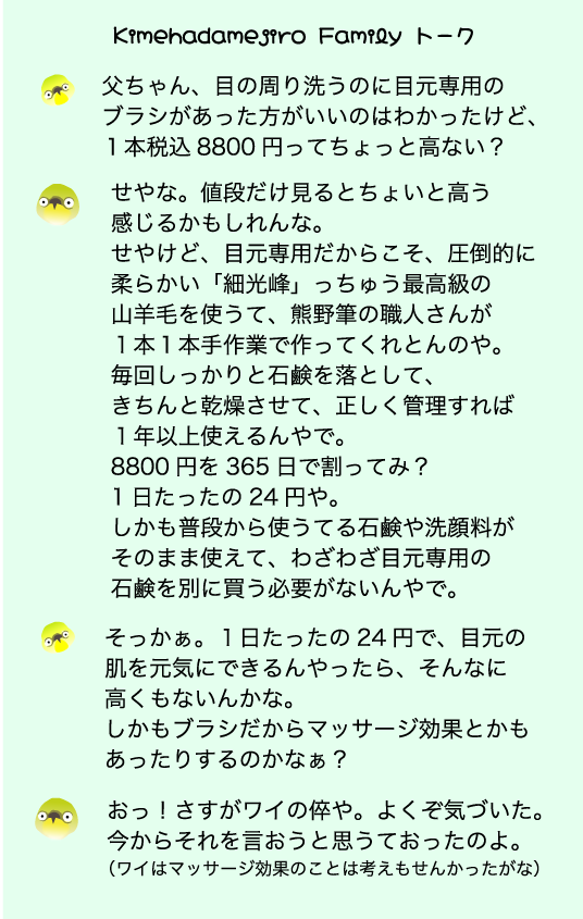 ブラシ１本8800円ってちょっと高くない？