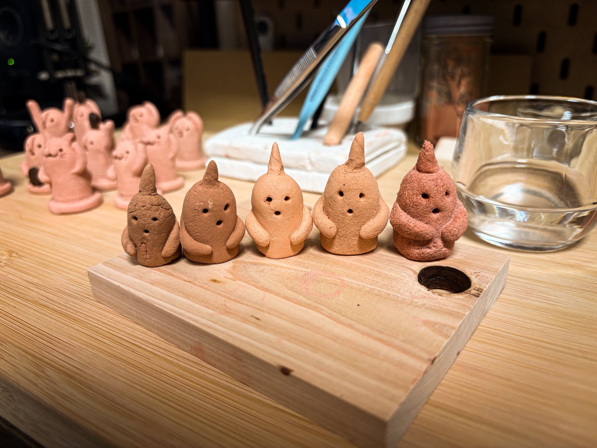 新しい粘土を探して