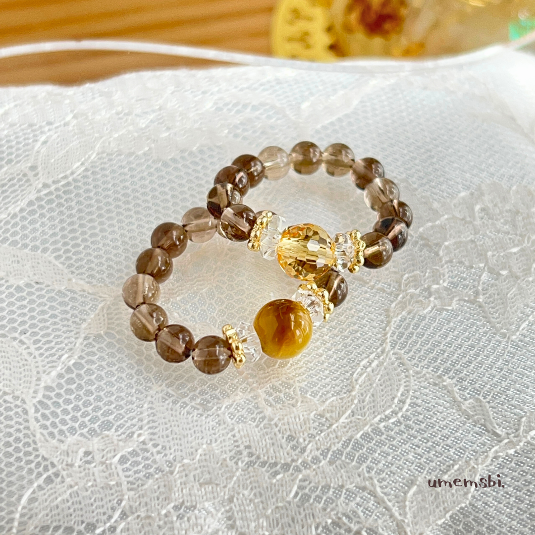 🌰秋の新作リング『こもれびの実りリング』