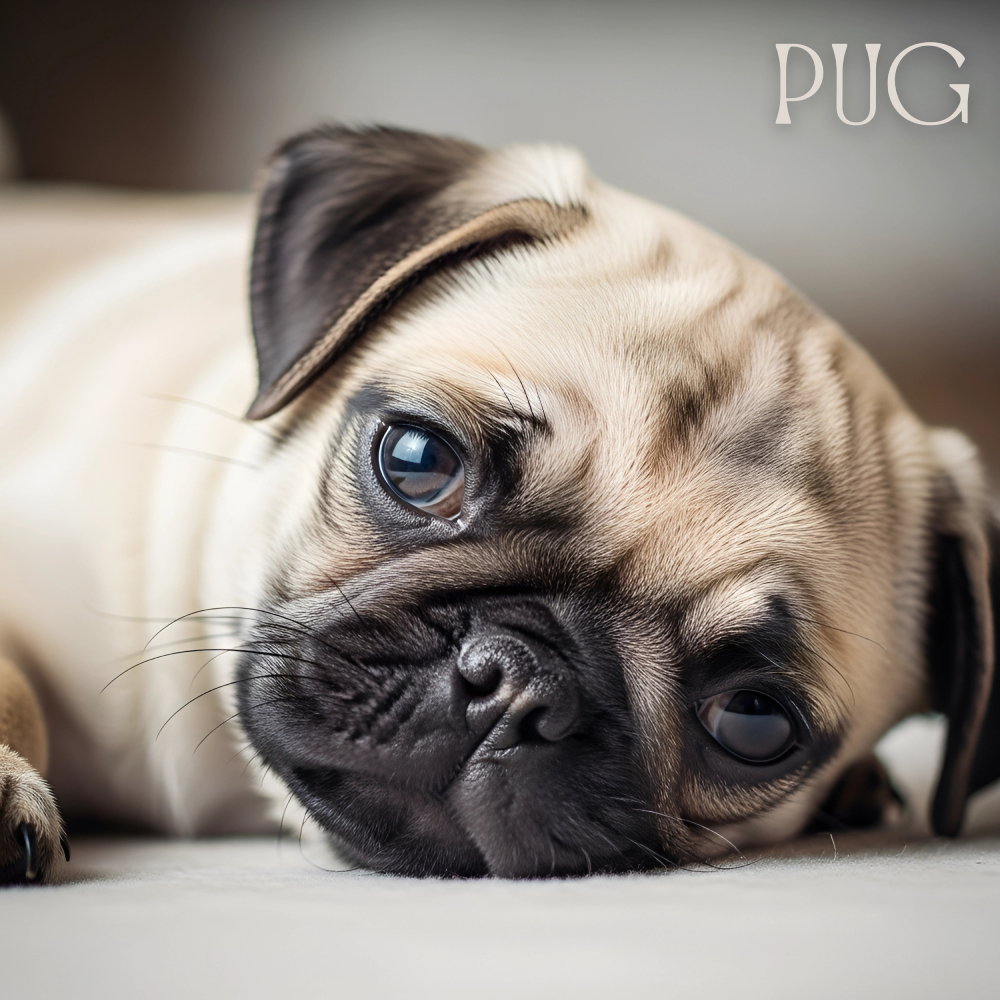 【新デザイン登場】子犬パグのうるうる瞳にキュン！TEEX限定カラーも販売開始！