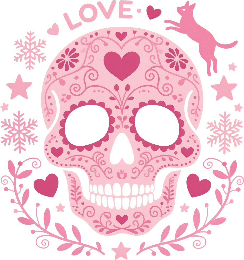 新デザイン登場！甘くてキュートなメキシカンスカルTシャツで差をつけよう！