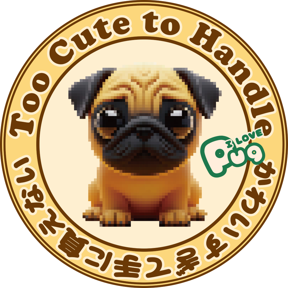 【新作のお知らせ】「I LOVE Pug」＆人気デザインに新色追加！