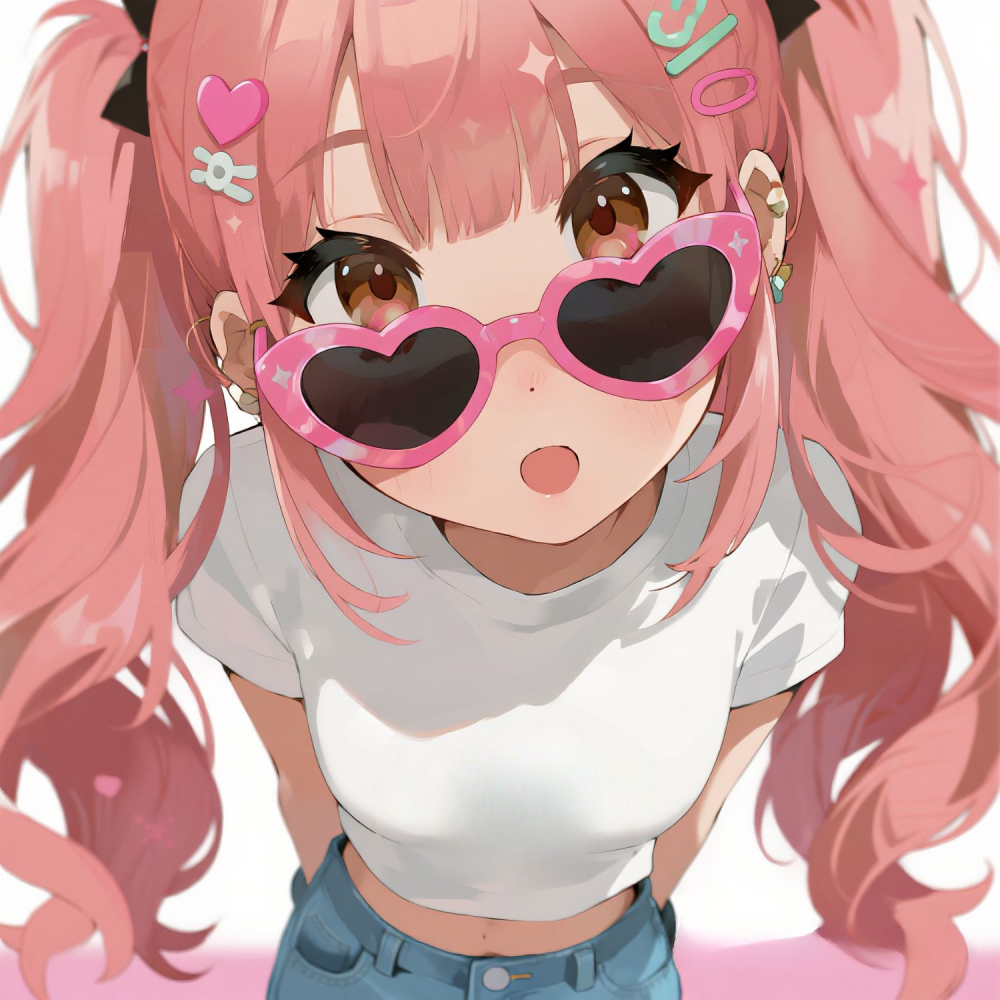 【新デザイン】ピンクのツインテール美少女がストリートに降臨！新作Tシャツ＆パーカーで差をつける!